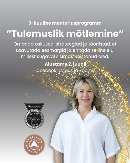 3-kuuline mentorlusprogramm "Tulemuslik mõtlemine"
